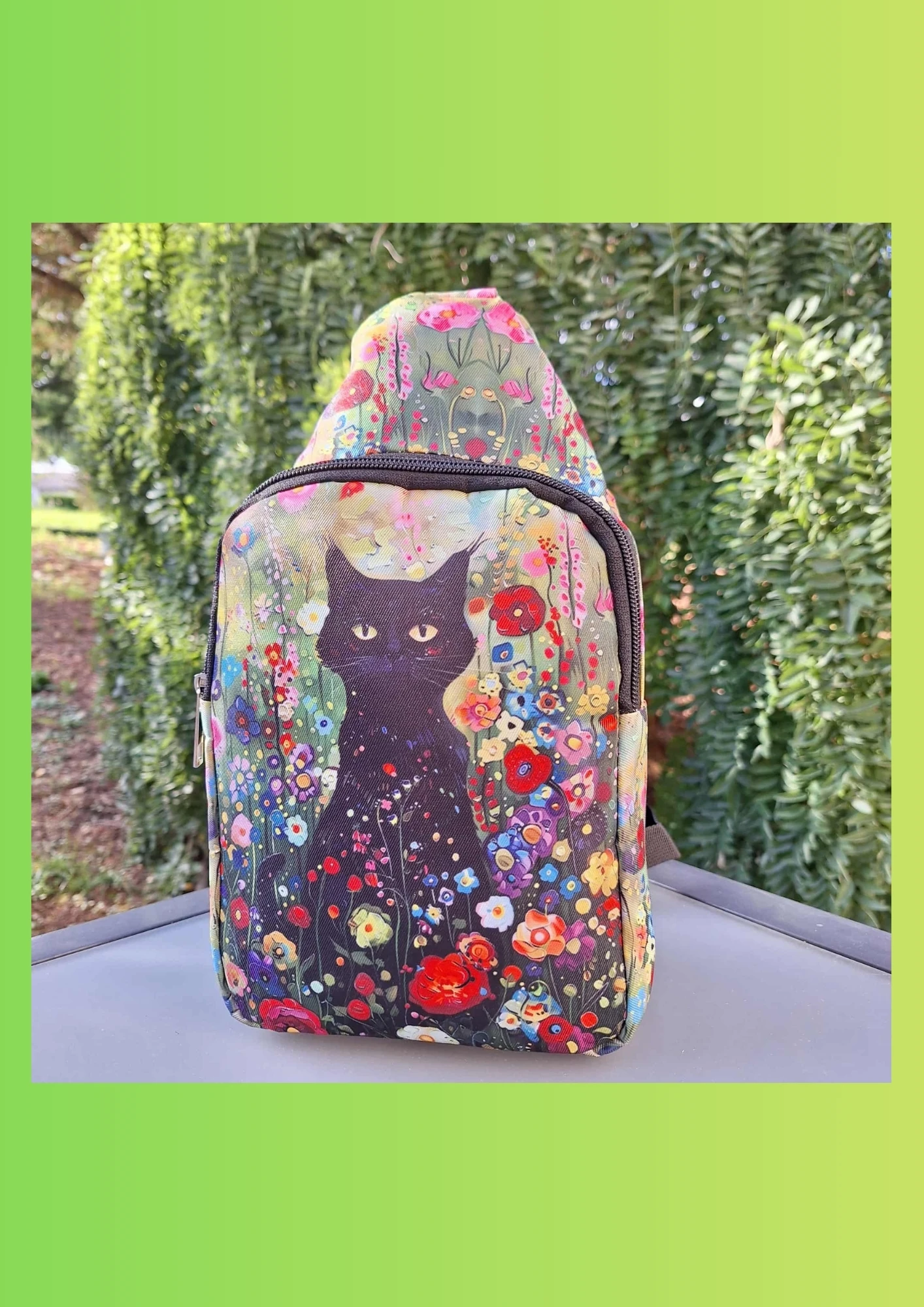 Chat Noir Multicolore Crossbody Bag – photo 2